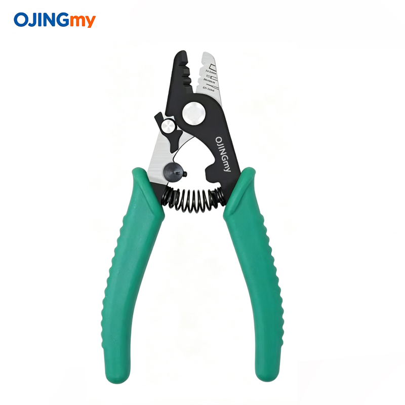 125µm~3mm Optical fiber stripping pliers Three port Fiber Optical Stripper FTTH Wire stripping tool